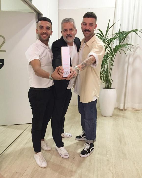 Jordi Pérez, winner of the Best Collection at the Barberías con Encanto Awards